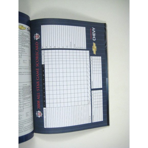 2008 Major League Baseball All Star Game Program Yankees Stadium Unscored - Picture 3 of 6